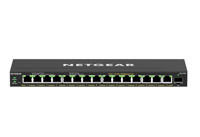 Przełącznik niezarządzalny GS316EP 16xGE PoE+ 