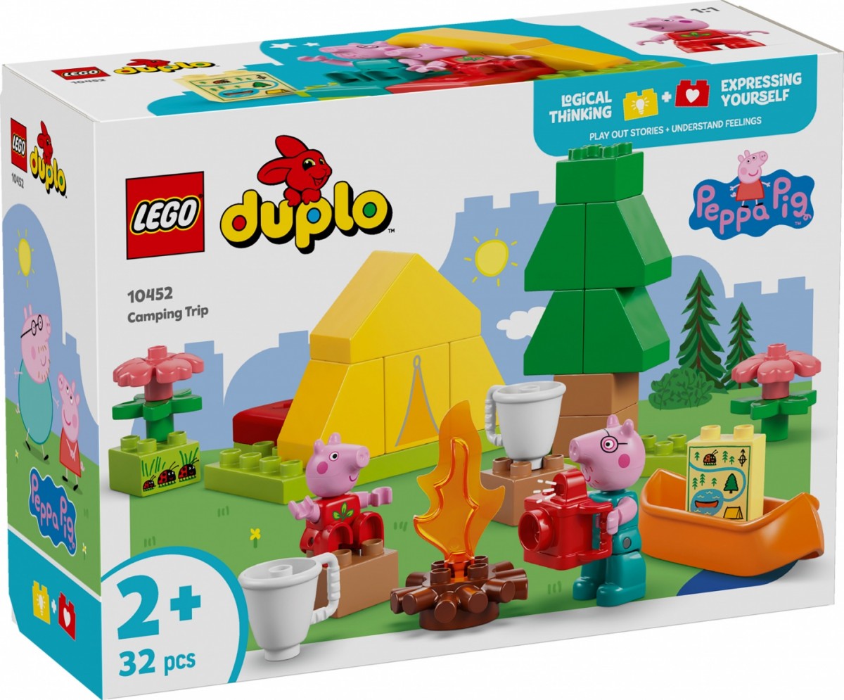 Klocki DUPLO Peppa Pig 10452 Wyprawa na biwak 