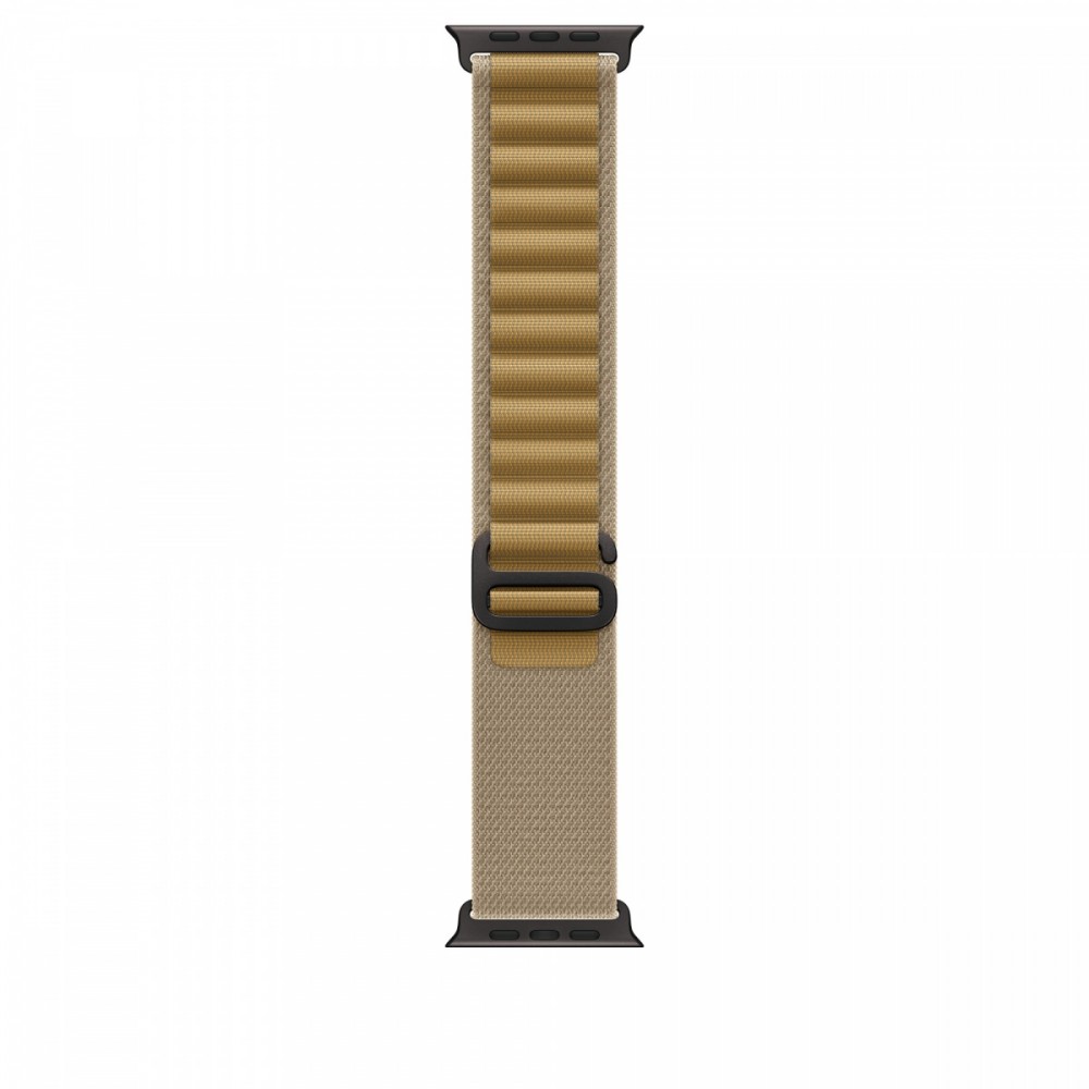 Opaska Alpine w kolorze beżu do koperty 49 mm - rozmiar L - elementy z tytanu w kolorze czarnym