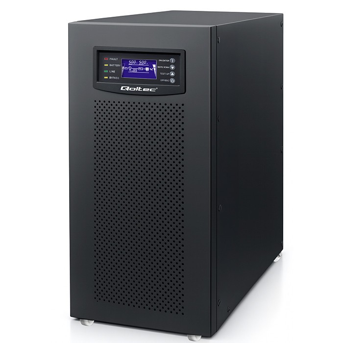 Zasilacz awaryjny UPS 3-fazowy | 10kVA | LCD | EPO | USB |       On-line | High frequency 