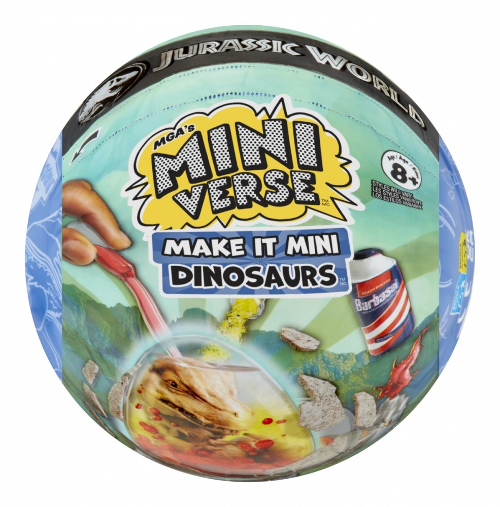 Figurki Miniverse Make It Mini Dinosaurs (Jurassic World)
