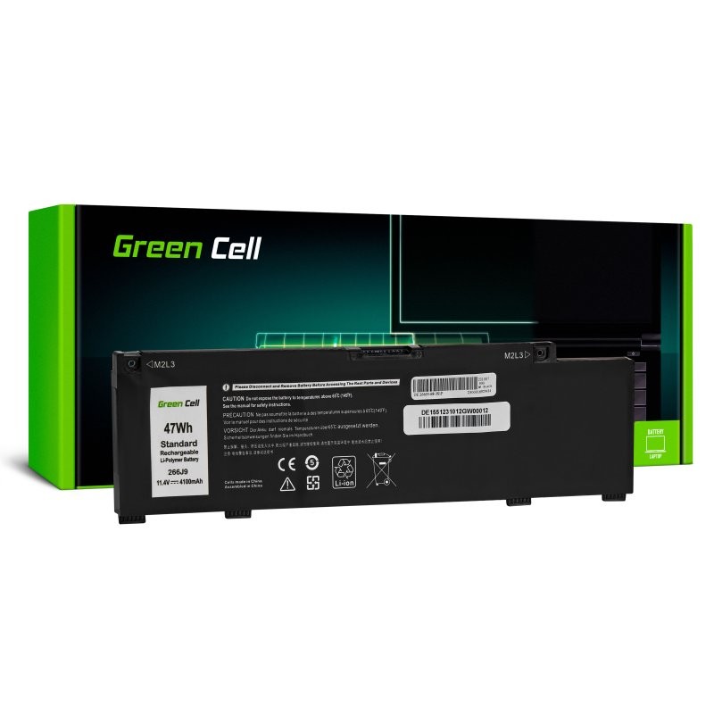 Bateria 266J9 M4GWP 11,4V 4100mAh do Dell G3 15 3500 G5 5500 