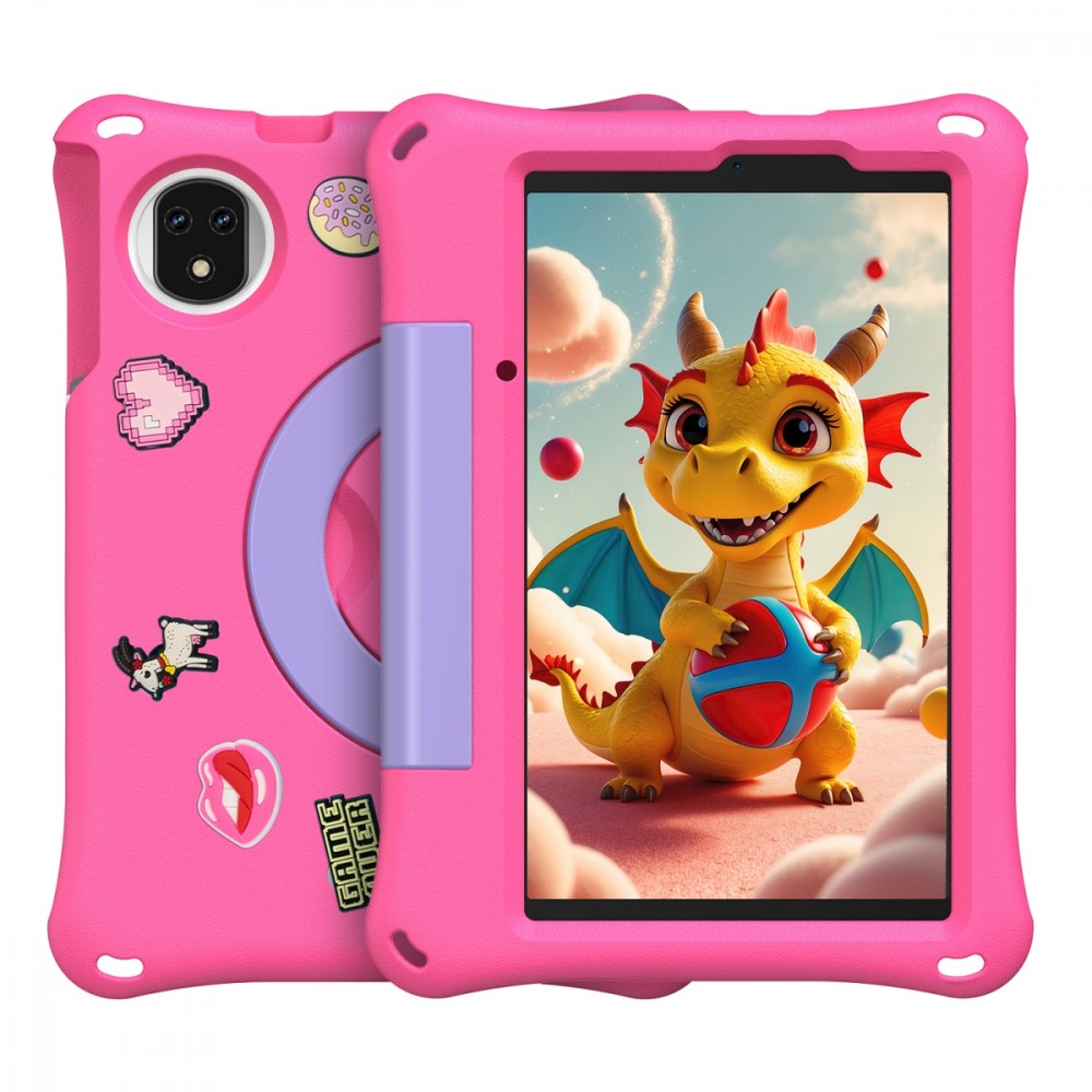 Tablet Tab A9 Pro Kids 4G 8" 4/128GB z etui dla dzieci różowy