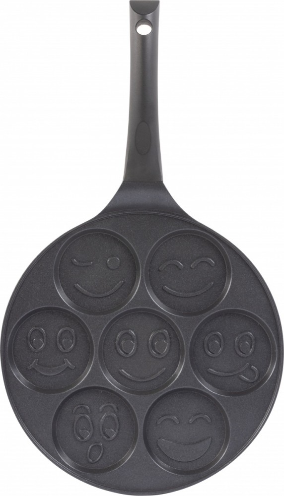 Patelnia Aluminium na 7 placków z powłoka non-stick 27cm 