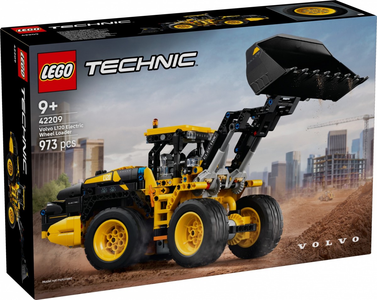 Klocki Technic 42209 Ładowarka kołowa Volvo L120 Electric 