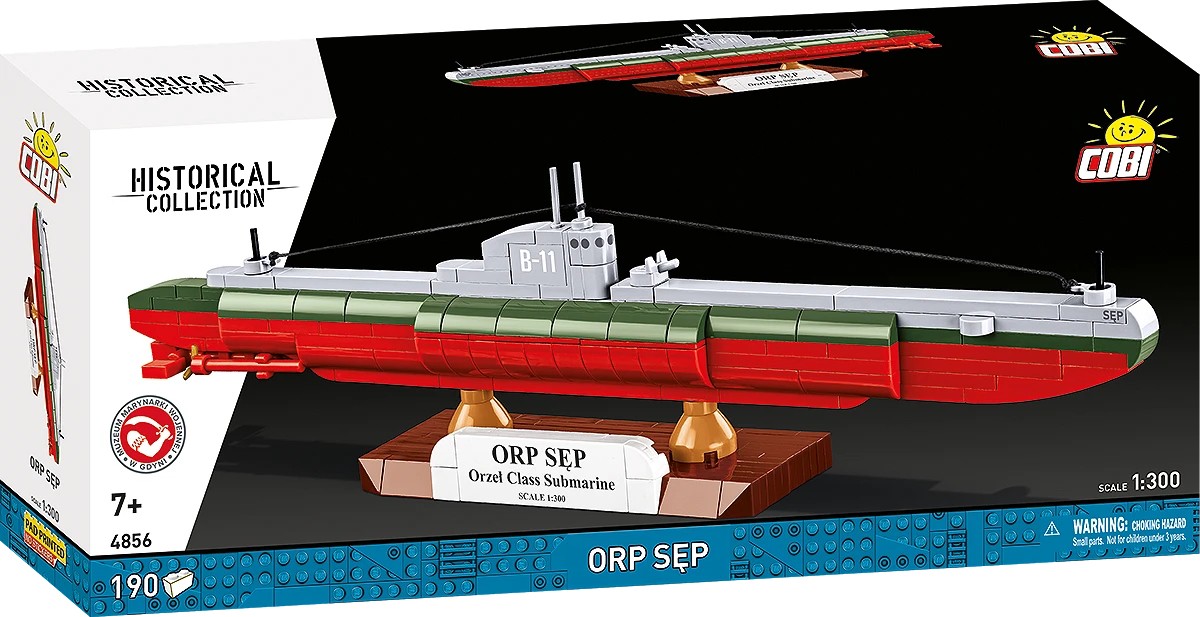 Klocki ORP Sęp 190 klocków