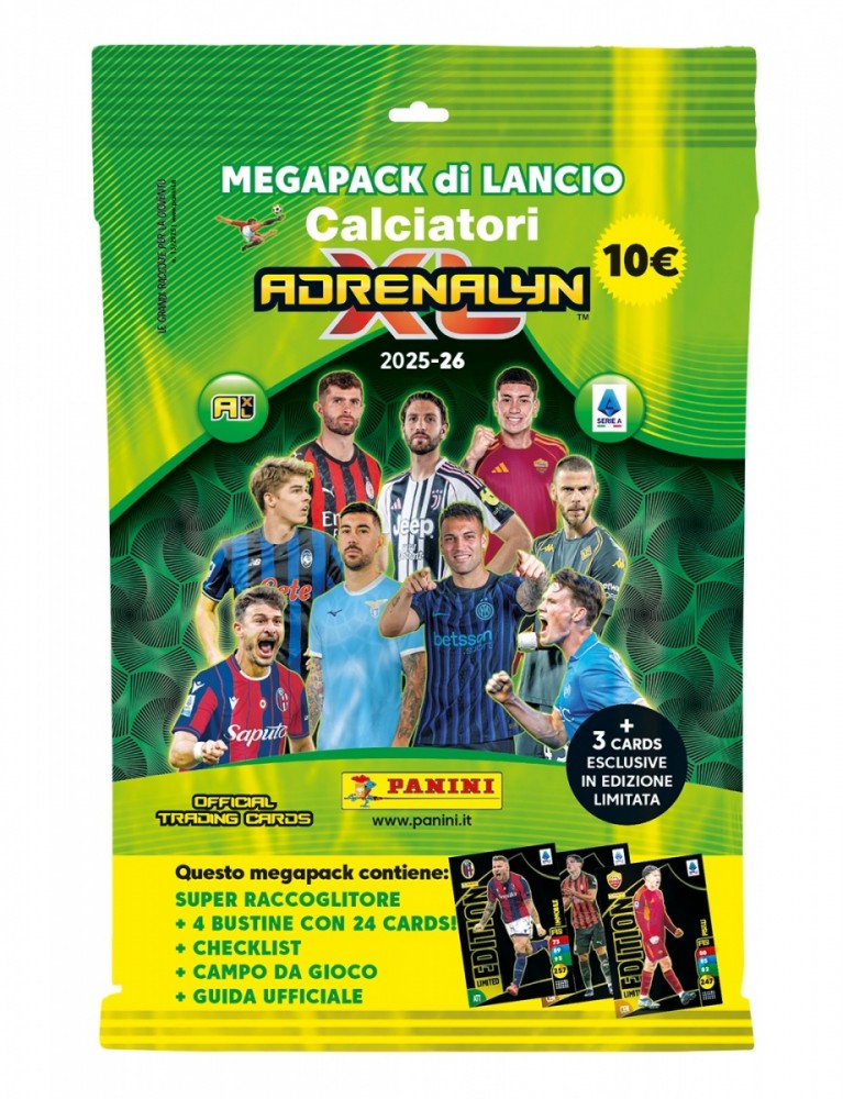 Karty Calciatori Liga włoska 2026 Zestaw startowy 