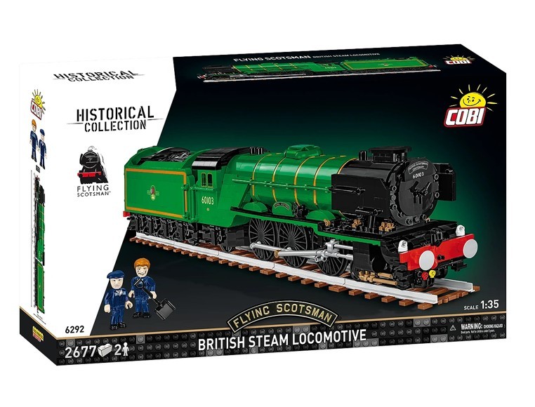 Klocki Lokomotywa Flying Scotsman BSL 