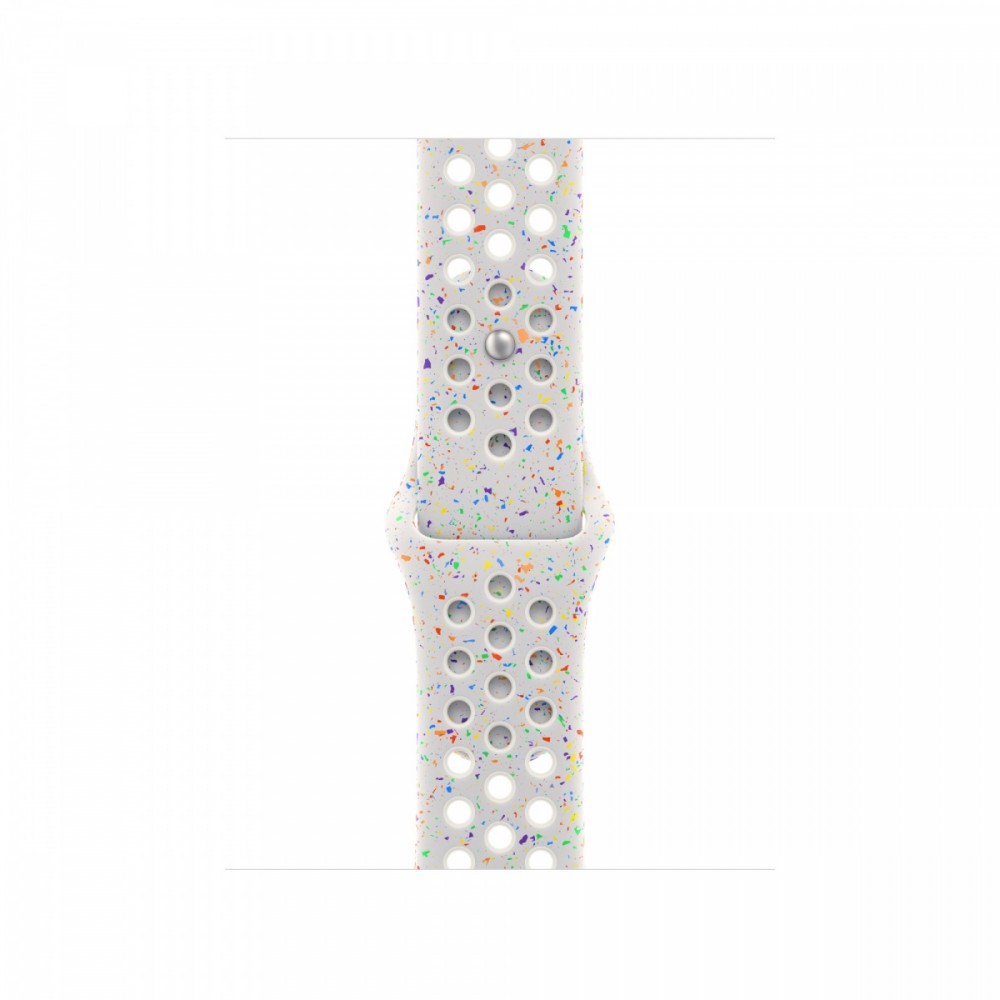 Pasek sportowy Nike w kolorze czystej platyny do koperty 40 mm - rozmiar S/M