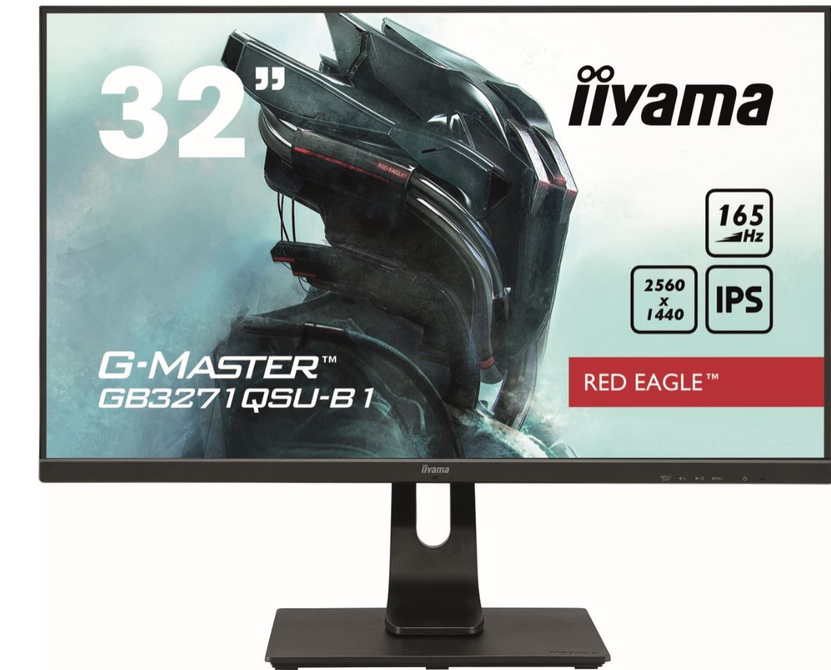 Monitor 31.5 cala GB3271QSU-B1 QHD,1ms,IPS,165Hz,HDMI,DP,400cd,FreeSync 