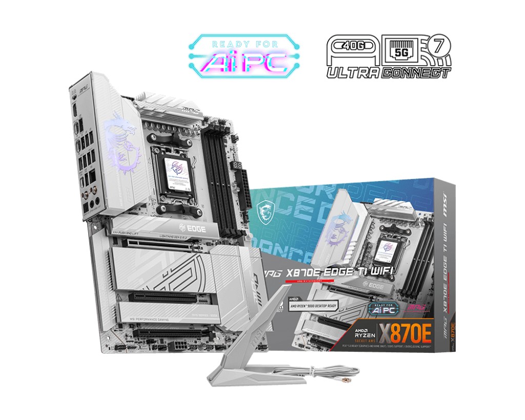 Płyta główna MPG X870E EDGE TI WIFI AM5 4DDR5 ATX 