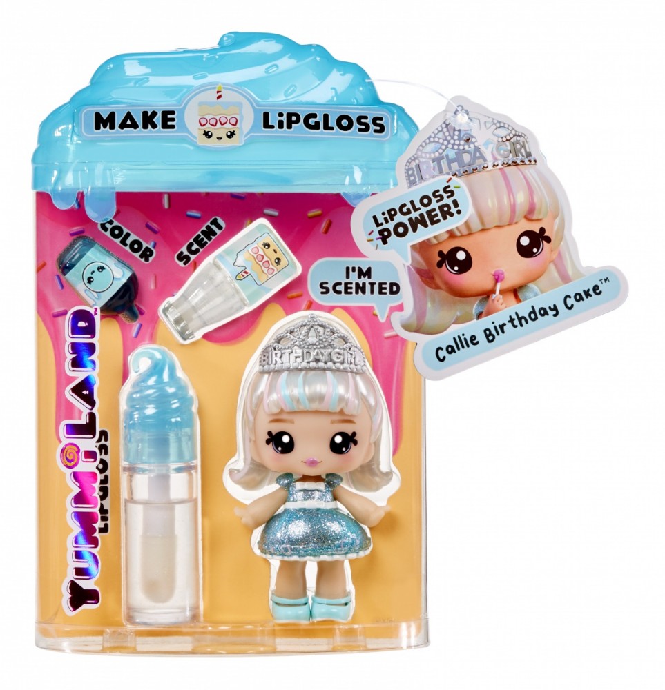 Lalka Yummiland Lipgloss, Callie Birthday Cake