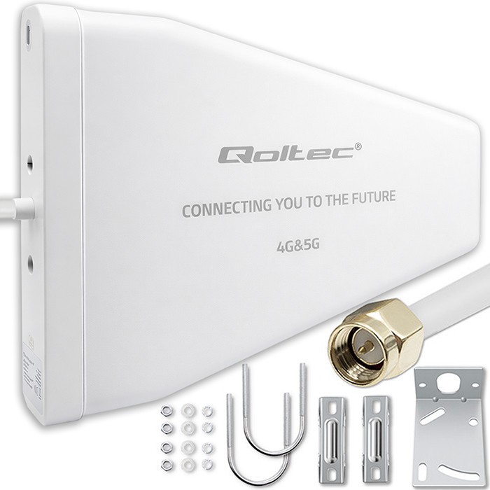 Antena 4G 5G LTE | 9dBi | kierunkowa | zewnętrzna | N female |   wodoodporna | 3m 