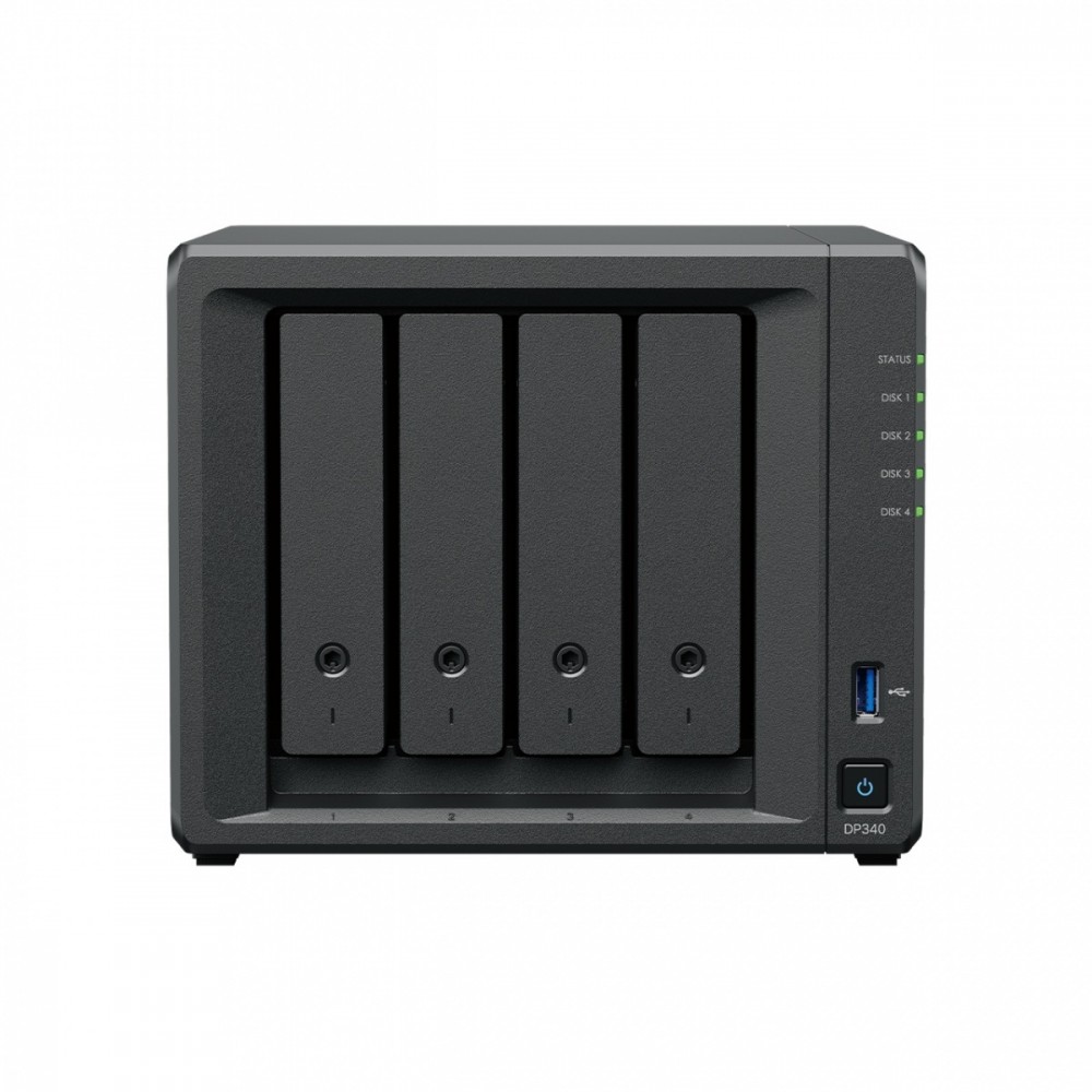 Serwer NAS DP340 AMD R1600 16GB 4x8TB 2x400G 3Y