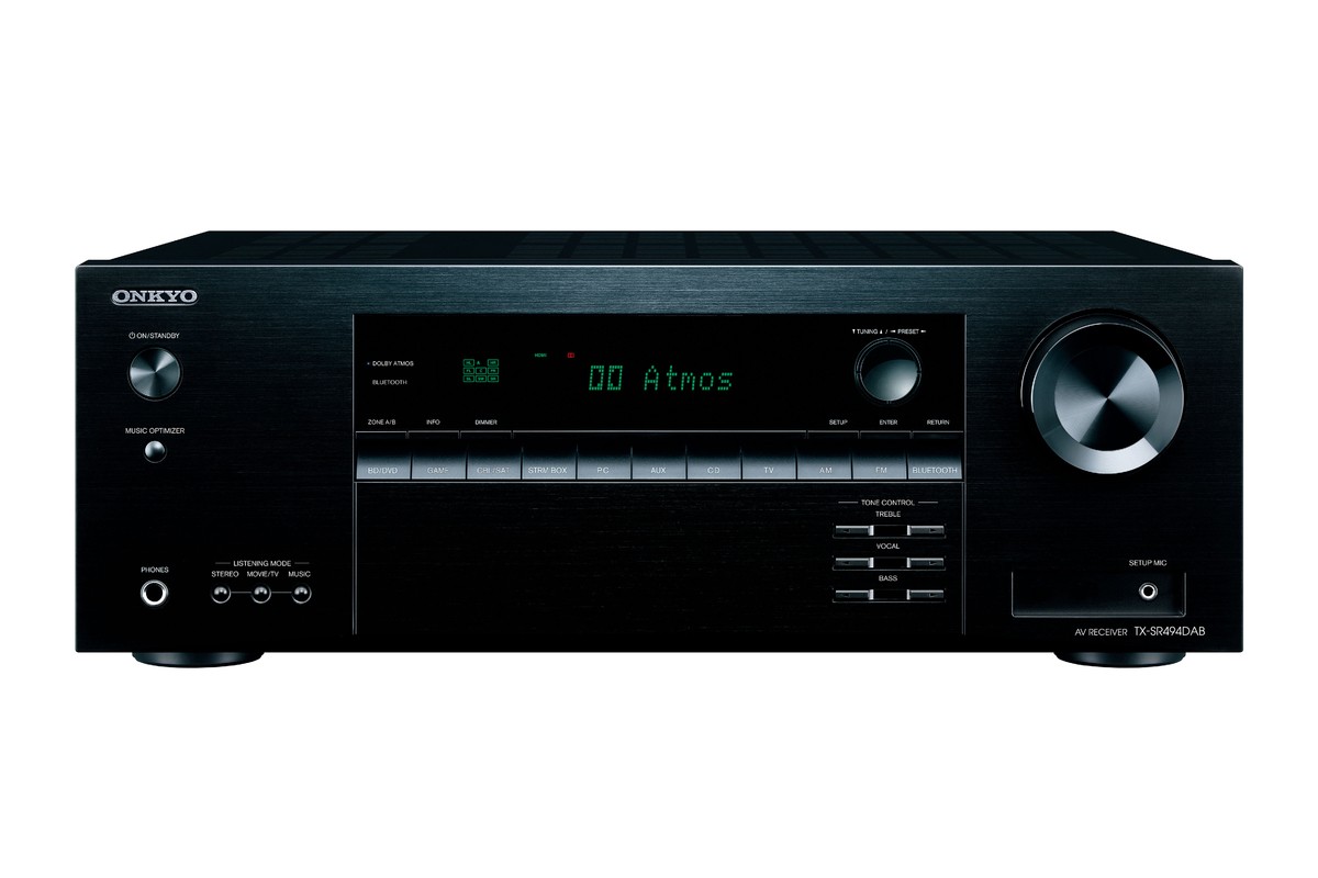 Wzmacniacz Onkyo TX-SR494DAB-B czarny 