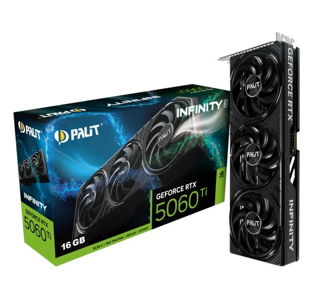 Karta graficzna GeForce RTX 5060 TI INFINITY 3 16GB GDDR7 128bit 3DP/HDMI 