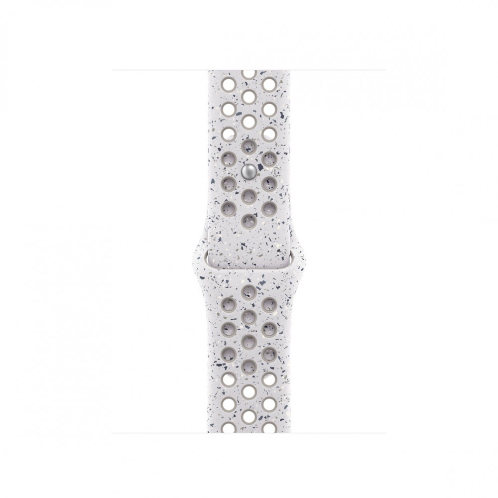 Pasek sportowy Nike w kolorze chmurnym szarym do koperty 42 mm - rozmiar S/M