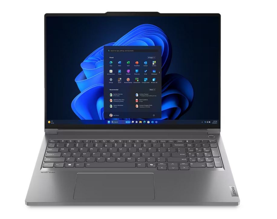 Notebook ThinkBook 16p G5 21N5001RPB W11Pro i9-14900HX/32GB/1TB/RTX4060 8GB/16.0 3.2K/Storm Grey/3YRS OS + CO2 Offset 