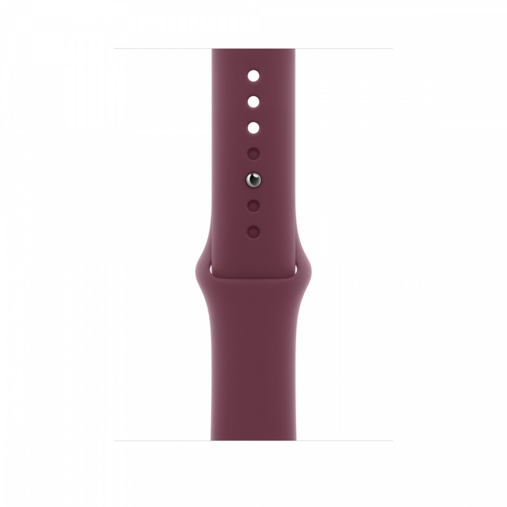 Pasek sportowy w kolorze rubinowej morwy do koperty 45 mm - rozmiar M/L