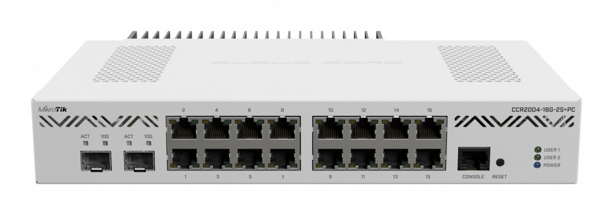Router Przewodowy CCR2004-16G-2S+PC 