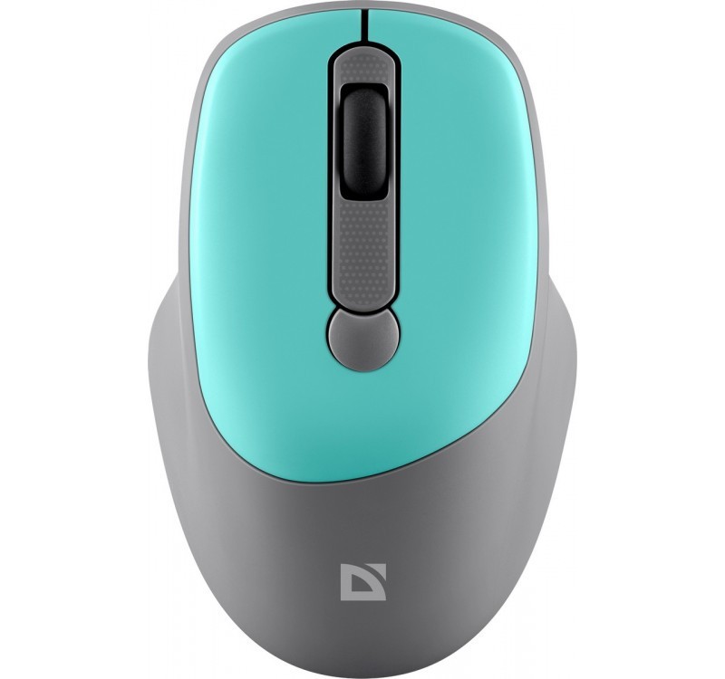 Mysz bezprzewodowa silent click FEAM MM-296 RF 1600 DPI Miętowa 