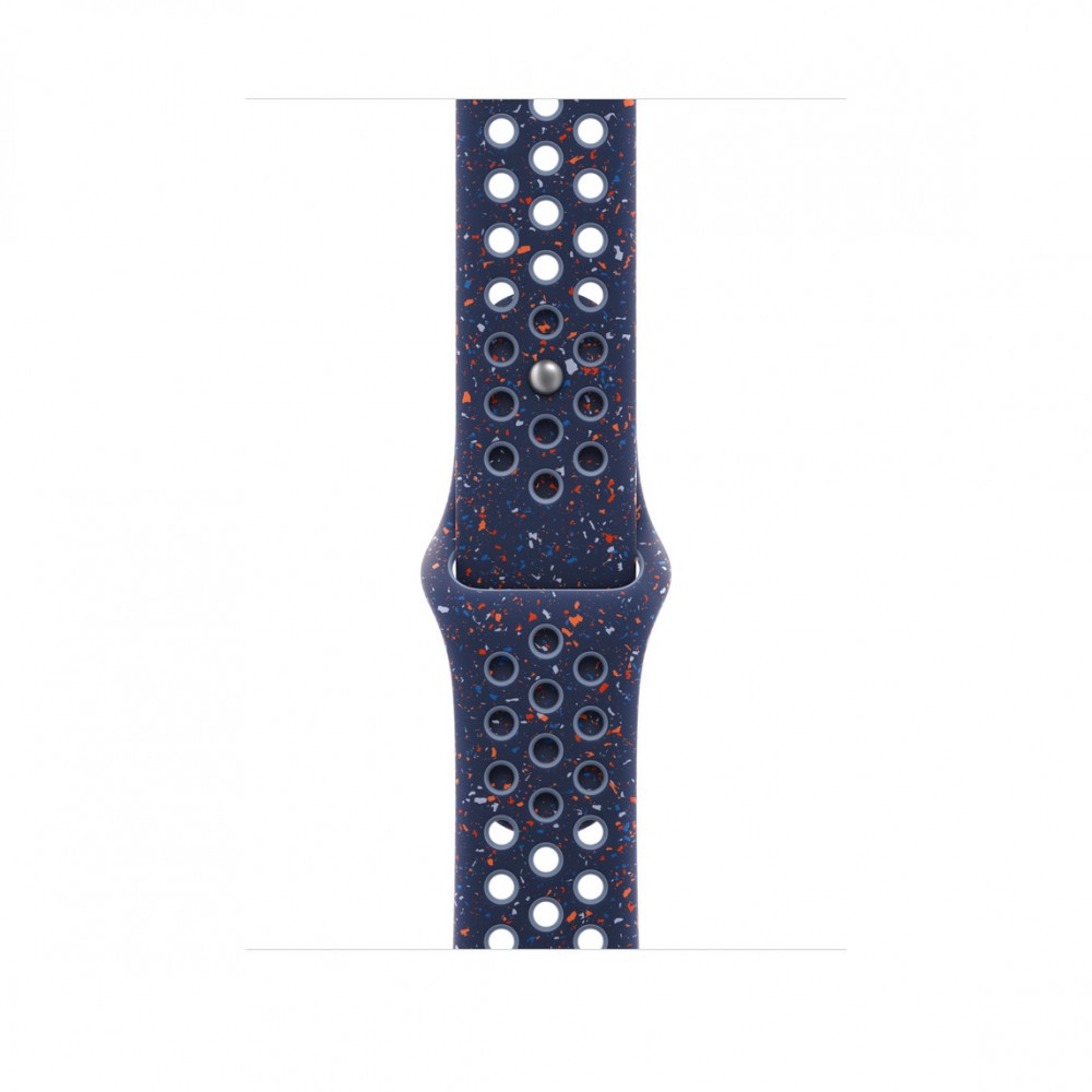Pasek sportowy Nike w kolorze Blue Ribbon do koperty 46 mm - rozmiar S/M