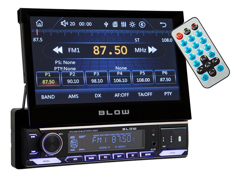 Radio SlideX RDS/MP3/ USB/micro SD/Bluetooth 