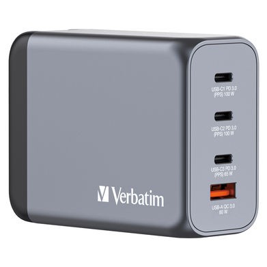 Ładowarka GNC-200 32204 GaN 200W, PD 3.0, QC 3.0,  3x USB-C, 1x USB-A, UE/UK 