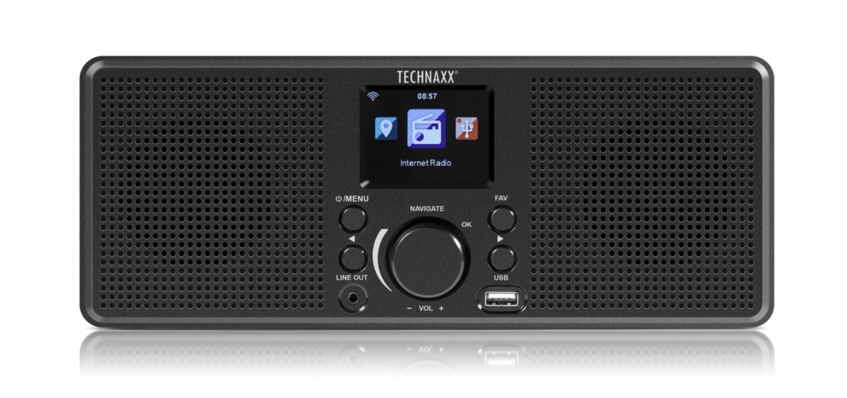 Radio internetowe stereo głośnik 2x2W WiFi do 80m