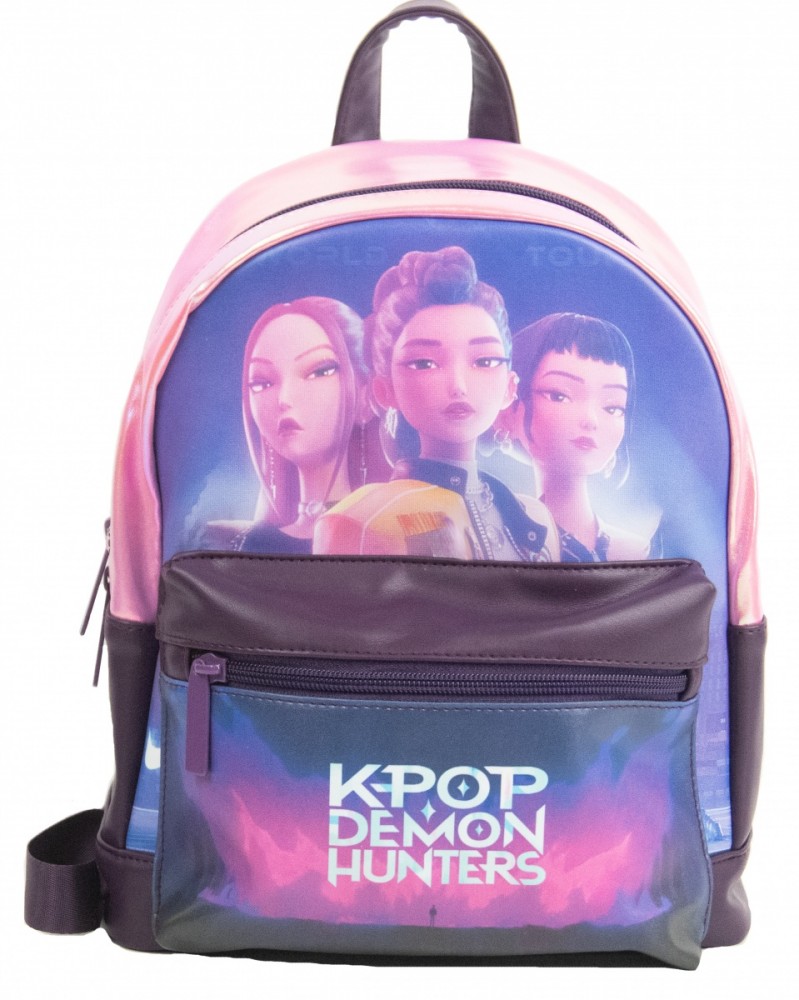 Plecak różowy metalic K-POP Demon Hunters 