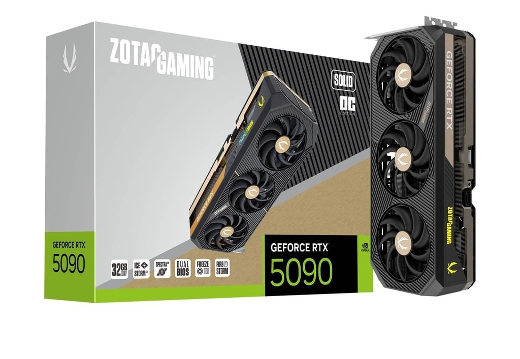 Karta graficzna GeForce RTX 5090 SOLID OC 32GB GDDR7 512bit 3DP/HDMI