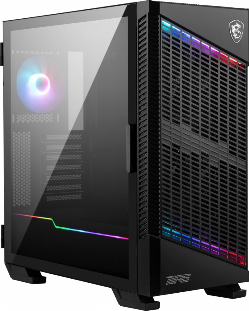 Obudowa MPG VELOX 100P AIRFLOW TEMPERED GLASS 2USB 3.1 