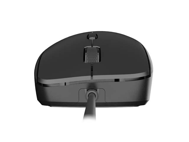 Mysz Hawk 2 2400DPI laserowa czarna