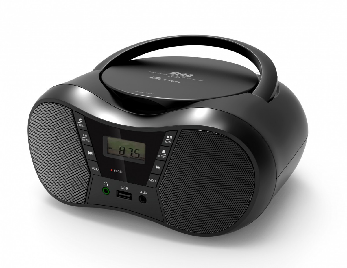 Radioodtwarzacz CD LILA2 USB/BT czarny 