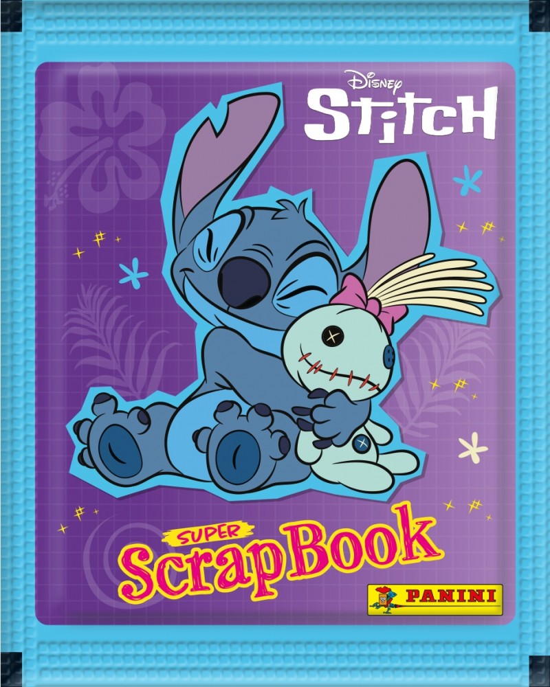 Saszetka naklejki Stitch display 36 sztuk 