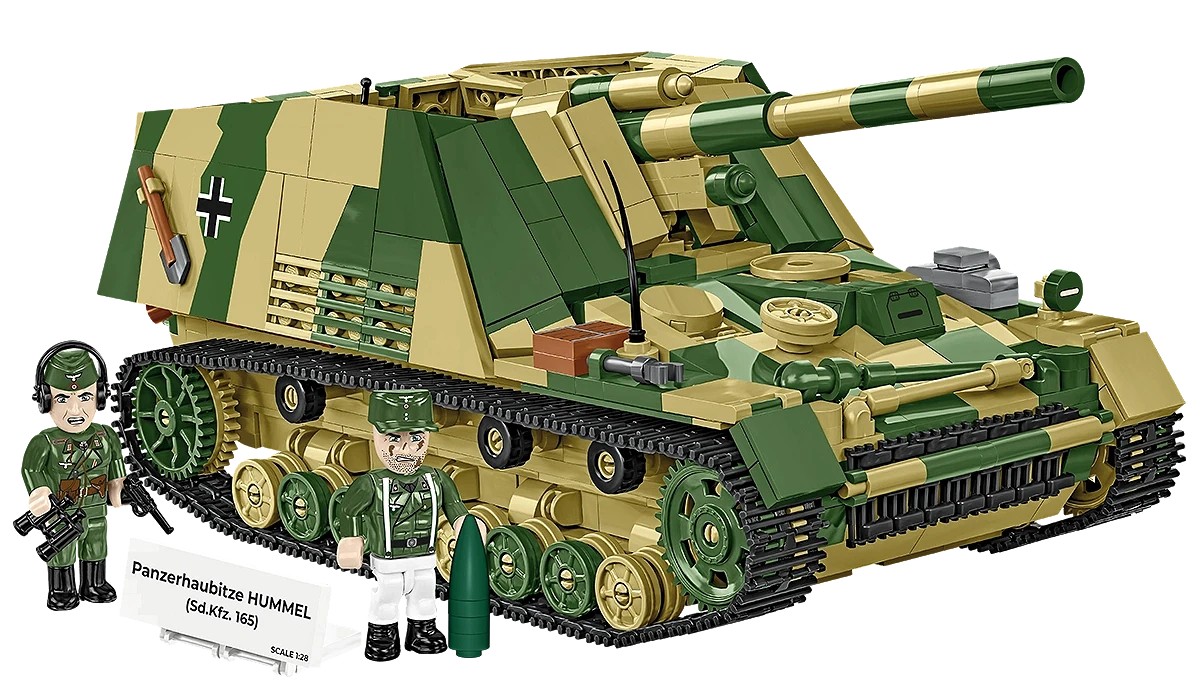 Klocki Panzehaubitze Hummel 1118 klocków