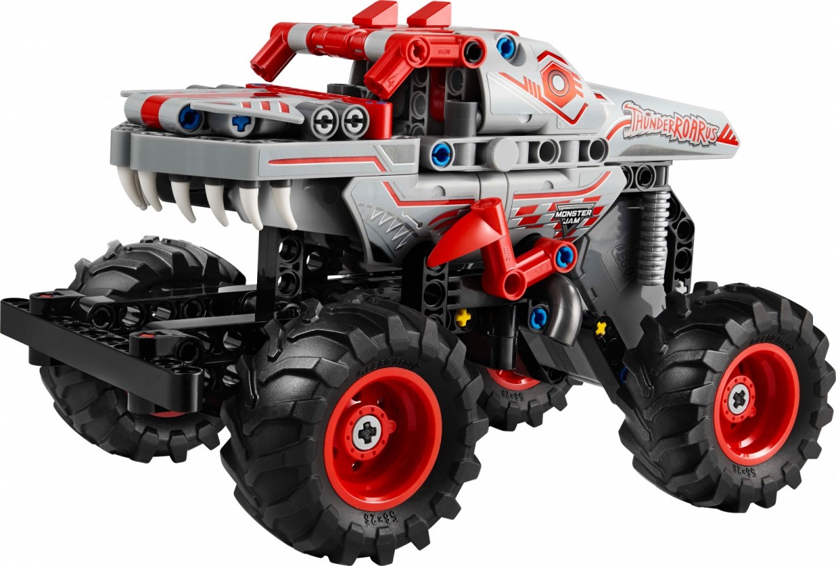 Klocki Technic 42200 Monster Jam ThunderROARus z napędem typu pull-back 