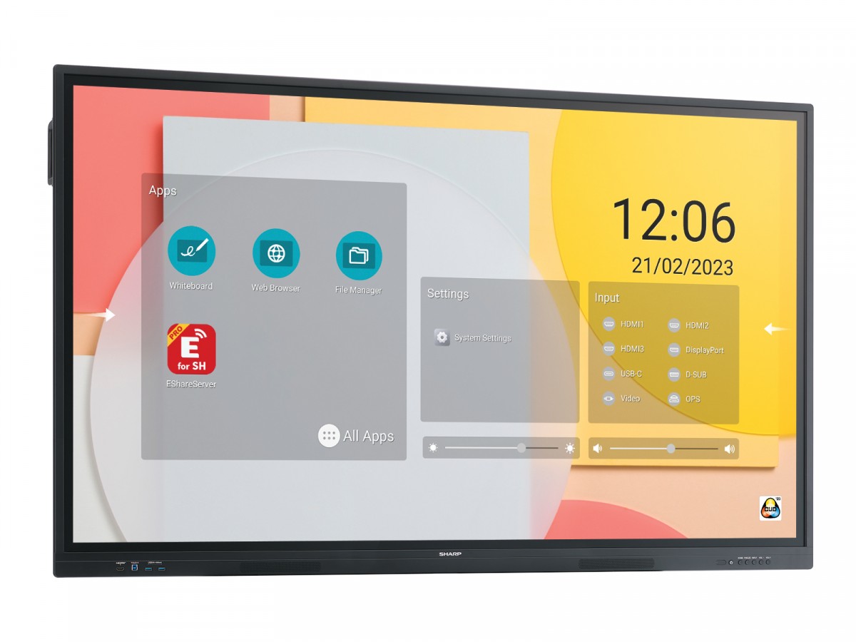 Monitor PN-LC752 75 cali UHD 350cd/m2 20 touch points 