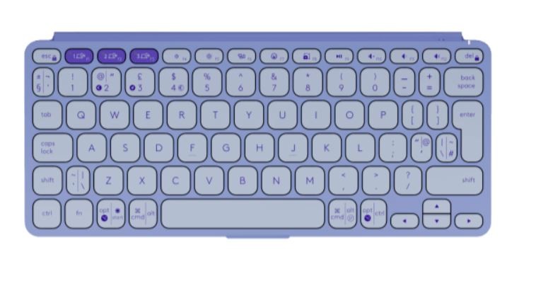 Klawiatura Keys-To-Go 2 Lilac US 