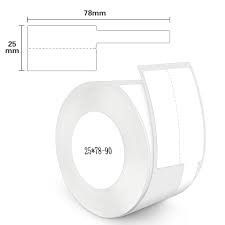Etykiety termiczne Niimbot R25*78-90 Białe 