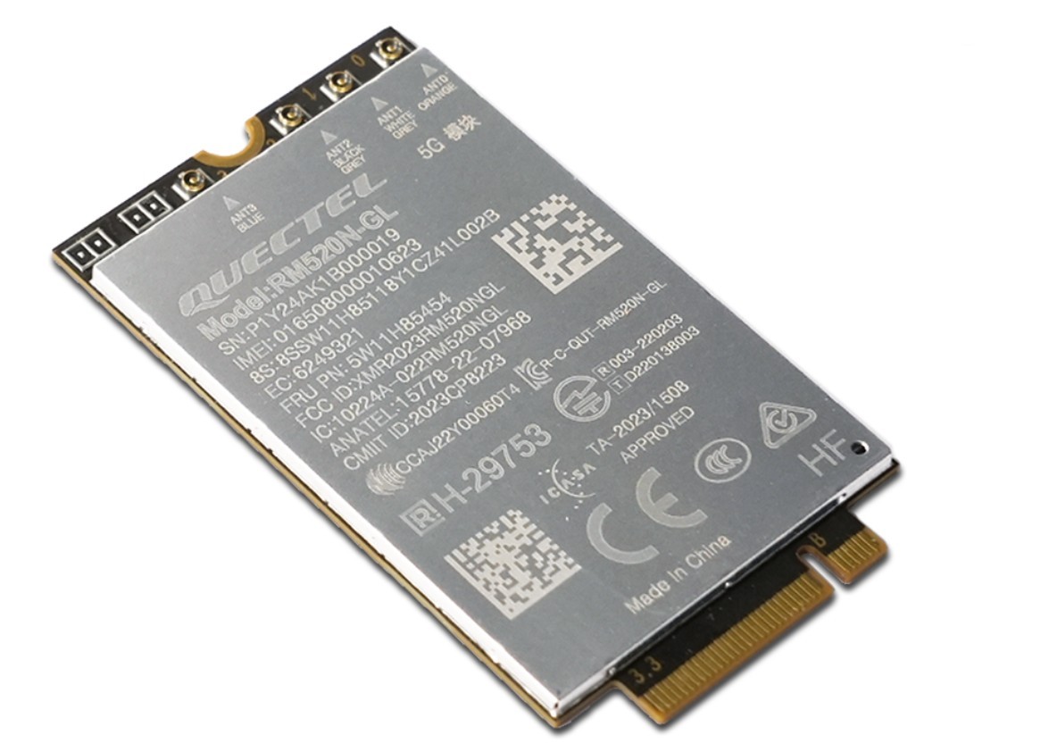 Moduł ThinkPad Quectel RM520N-GL 5G M.2 WWAN Module 4XC1Q34838 