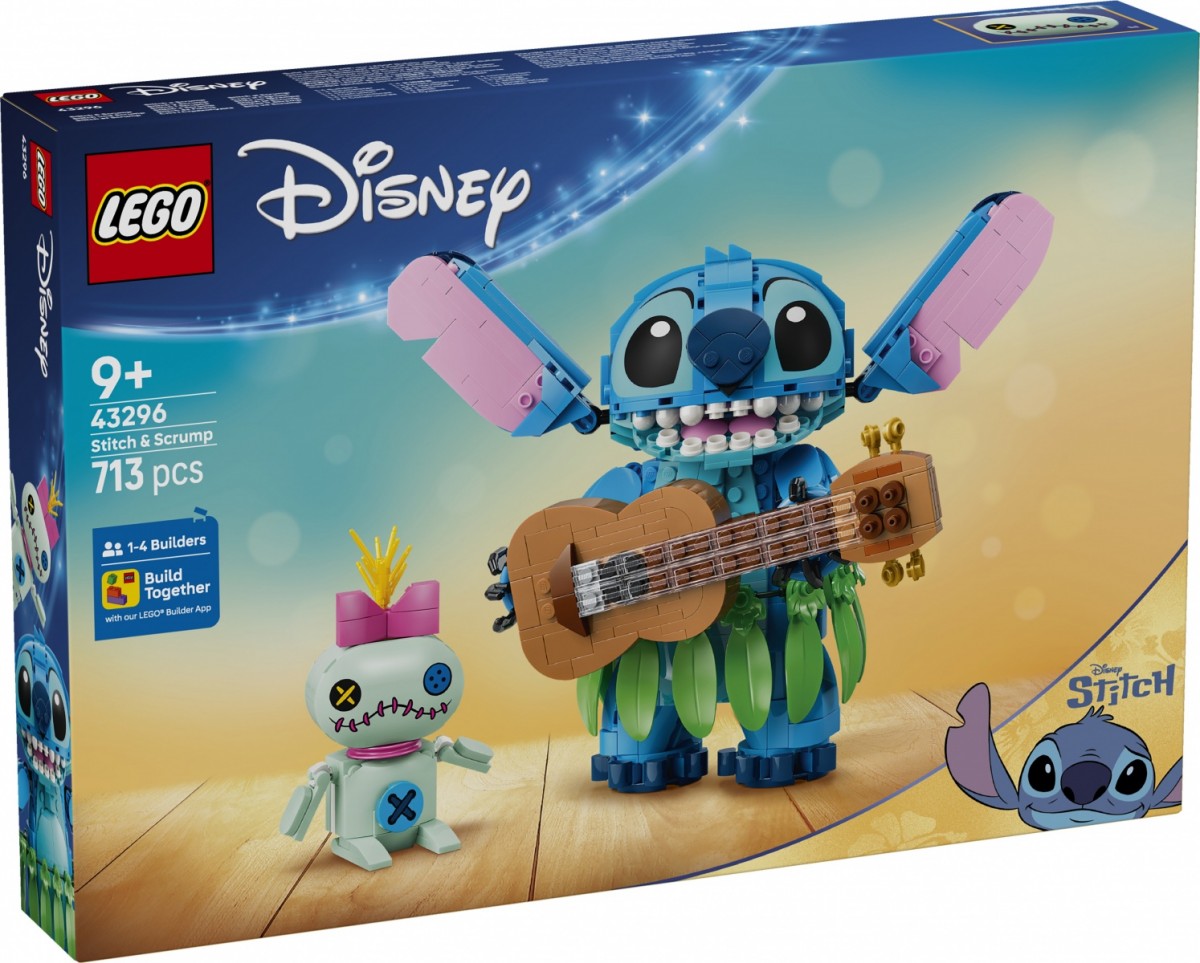 Klocki Disney 43296 Stitch i Strupka 