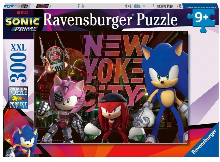 Puzzle 300 elementów Sonic Prime 