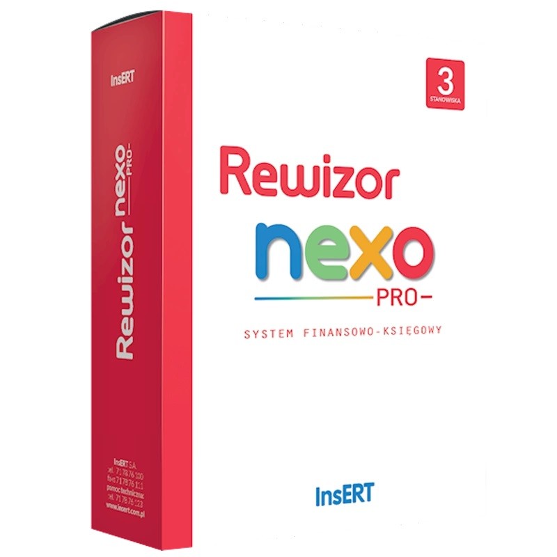 Licencja ESD Rewizor NEXO PRO 3 stanowiska    RewNP3LE