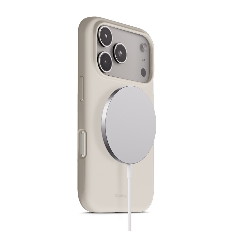 Etui Color Cover Magnetic iPhone 17 Pro MagSafe Kamienny beż