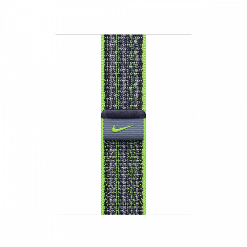 Opaska sportowa Nike w kolorze jasnozielonym/niebieskim do koperty 41 mm