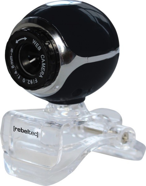 Kamera Internetowa VISION typ sensora CMOS rozdzielczość 640x480, Focus:od 3cm do nieskończoności, 30 klatek/s, wbudowany mikrofon, soczewka 3p