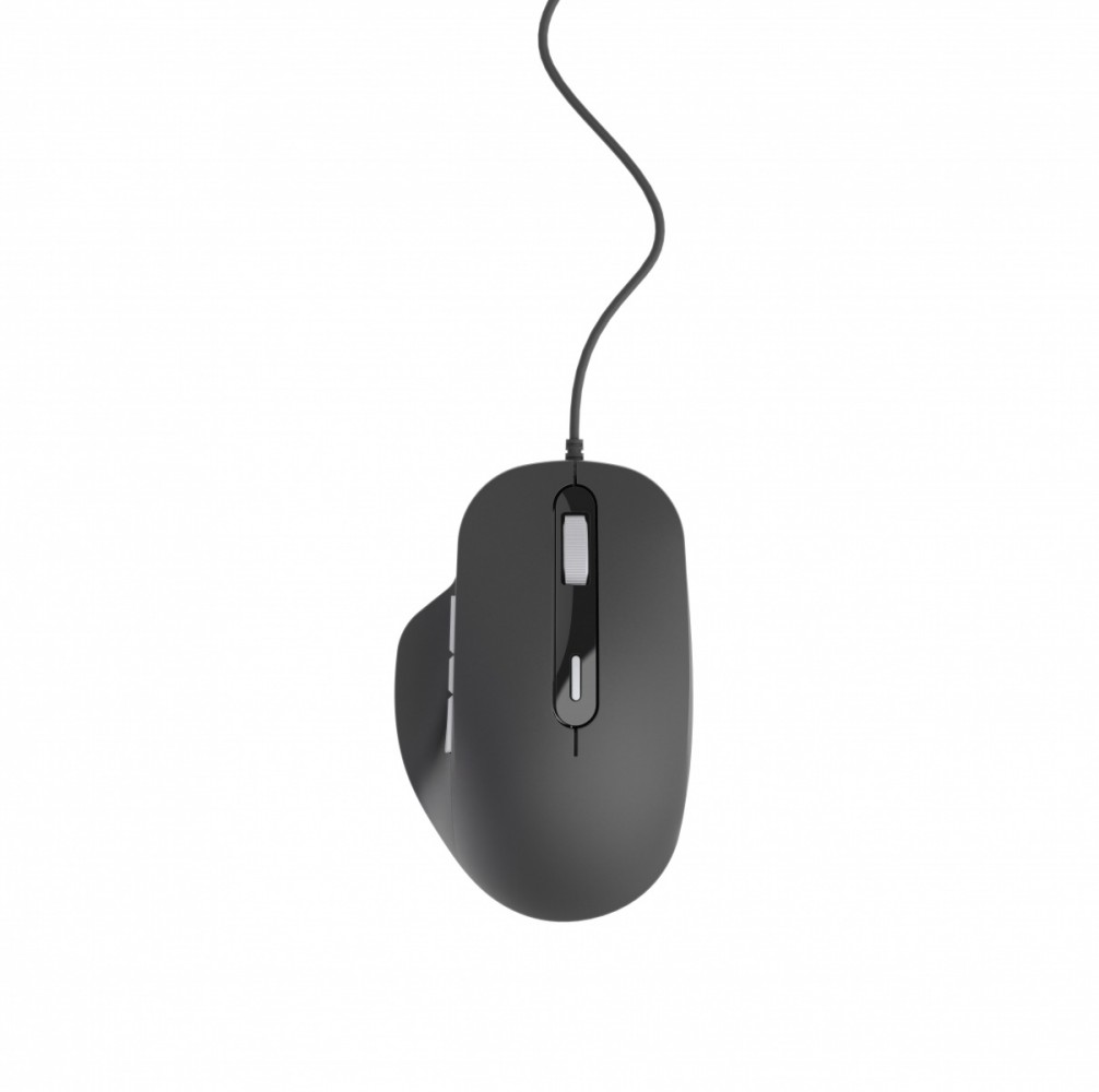 Mysz optyczna USB 1.35m czarna 