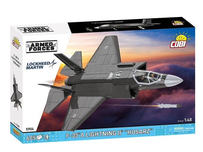 Klocki F-35A Lightning II 605 elementów
