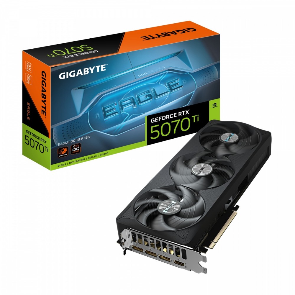 Karta graficzna GeForce RTX 5070 Ti EAGLE OC SFF 16G 256BIT GDDR7 3DP/HDMI